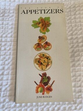 VTG The Book of Appetizers by June Budgen